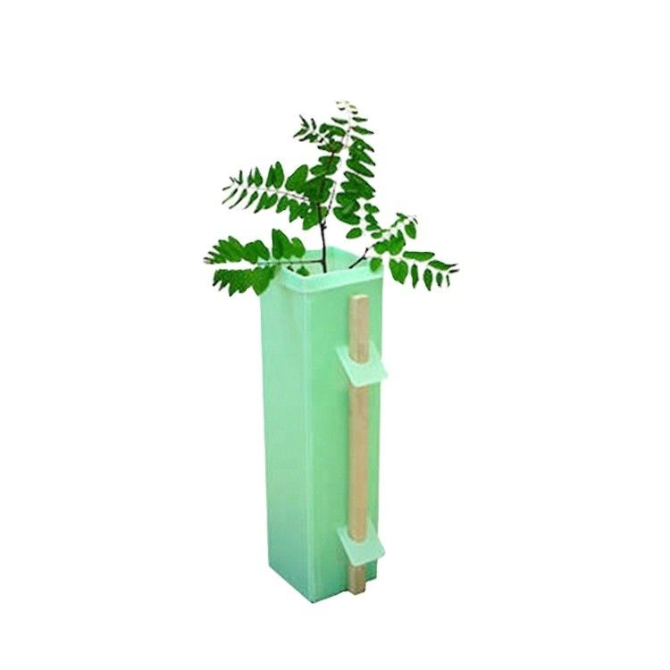 แผ่นพลาสติกราคาไม่แพง ผนังปลาสติกผนังปกป้อง pp ผนังพลาสติก corrugated ที่ป้องกันต้นไม้หนุ่มอย่างมีประสิทธิภาพ