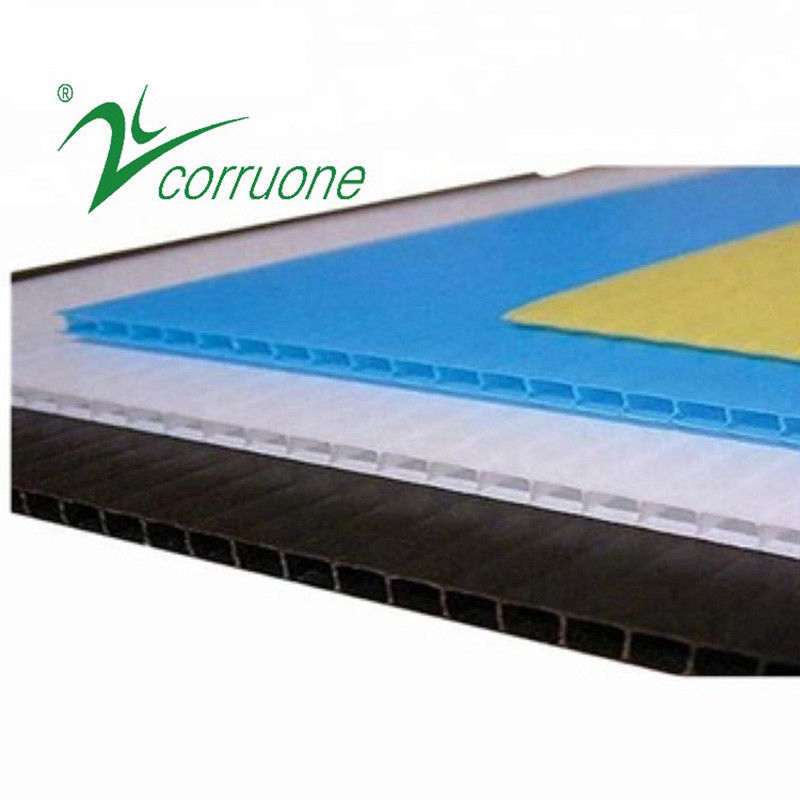 4mm 5mm 4x8 Coroplast Sign Blanks แผ่นพลาสติกลูกฟูกรีไซเคิล