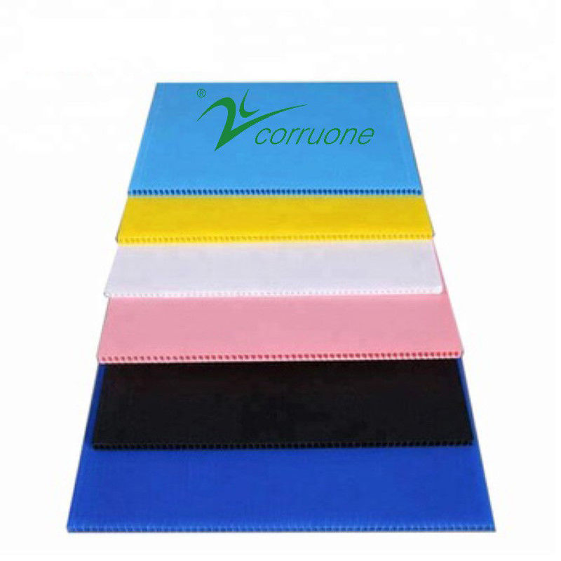 4mm 5mm 4x8 Coroplast Sign Blanks แผ่นพลาสติกลูกฟูกรีไซเคิล