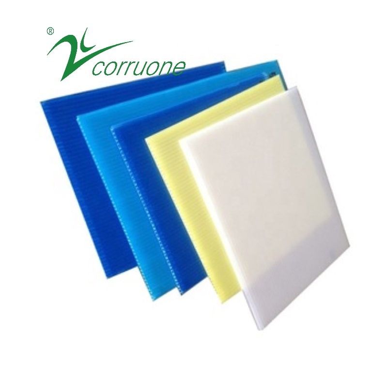 แผ่น คอร์ฟลูต สีดำ 6mm 8mm Correx Floor Protection Roll