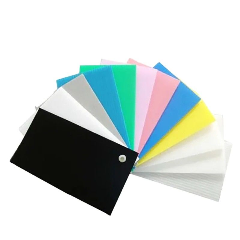 คอร์ฟลูต สีดำ 2400 X 1200 Correx แผ่นป้องกันพื้น 2mm-12mm