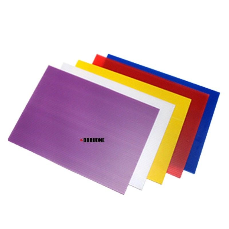 คอร์ฟลูต สีดำ 2400 X 1200 Correx แผ่นป้องกันพื้น 2mm-12mm