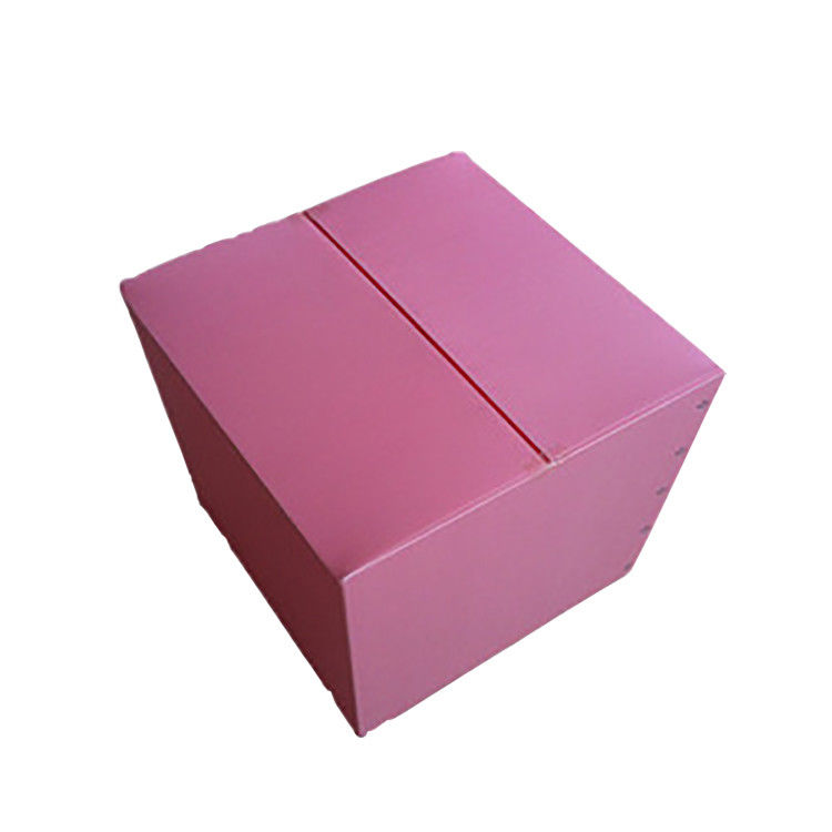 กระเจี๊ยบเขียวพับกล่องกระดาษ PP Correx Storage Corrugated PP Box
