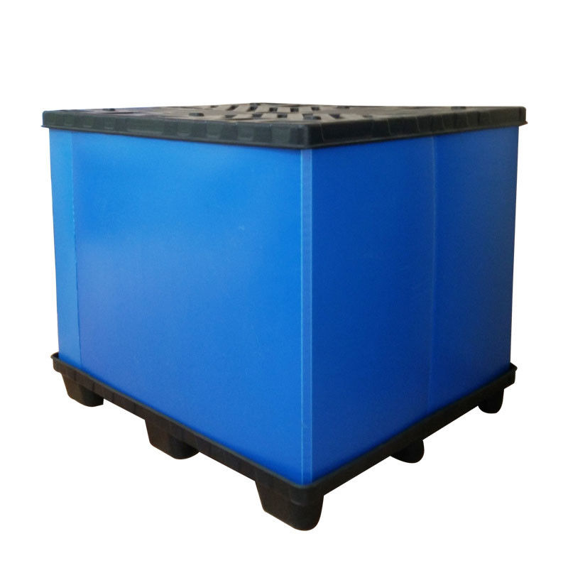 กล่องลูกฟูก PP หน่อไม้ฝรั่งแบบกำหนดเอง Correx Corrugated Plastic Delivery Box