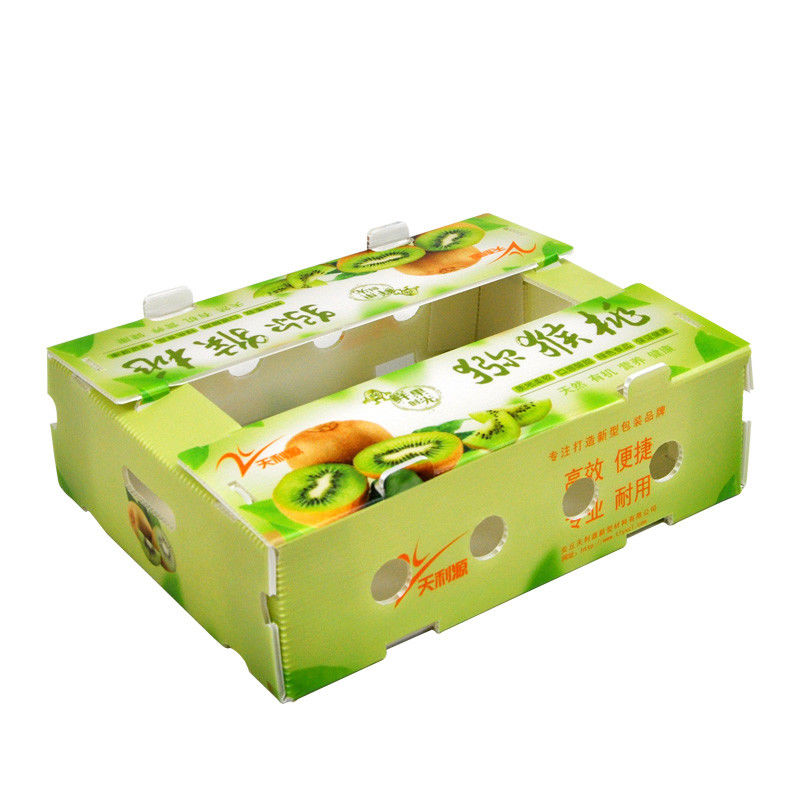 Custom Coroplast Boxes กล่องผักลูกฟูกสำหรับพริกแดง
