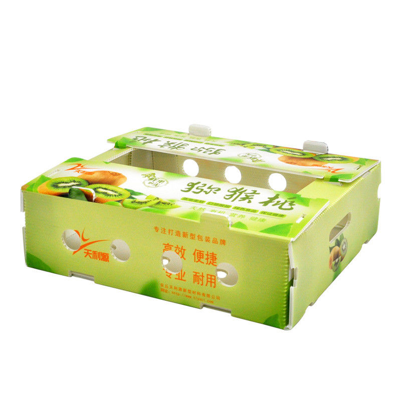 Custom Coroplast Boxes กล่องผักลูกฟูกสำหรับพริกแดง