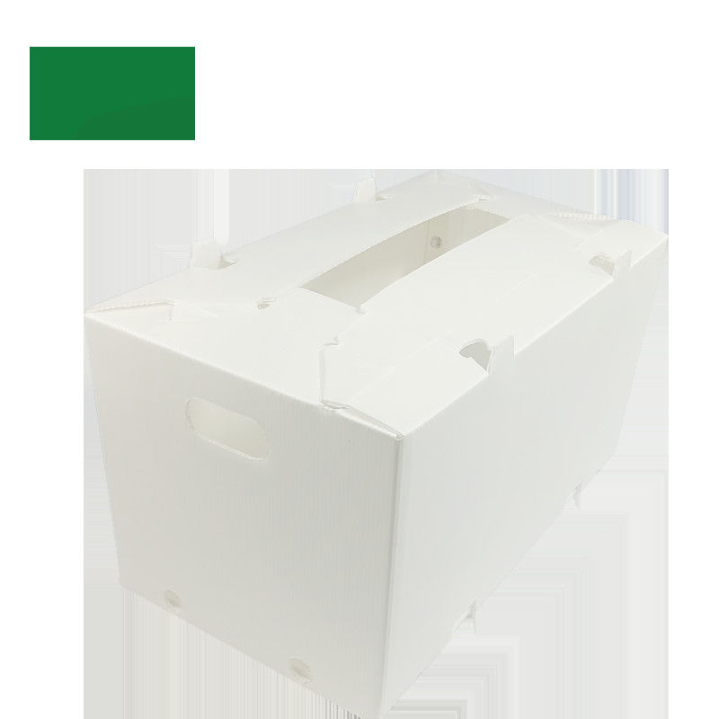 2mm-11mm Hollow Carton Coroplast Correx กล่องพลาสติกลูกฟูกแบบพับได้