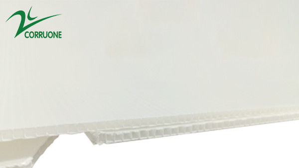 2mm-11mm Hollow Carton Coroplast Correx กล่องพลาสติกลูกฟูกแบบพับได้
