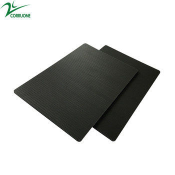 แผ่นพลาสติกลูกฟูกสี 4X8 PP แผงรังผึ้ง สีเขียว