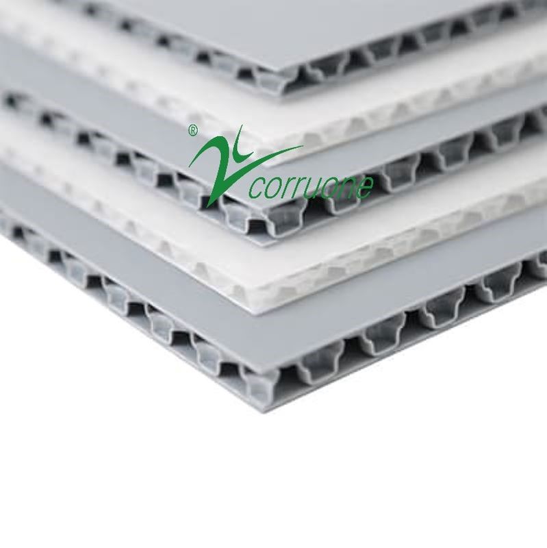 ฝาครอบพลาสติกลูกฟูกกันลื่น 2mm-12mm Correx Protection Roll
