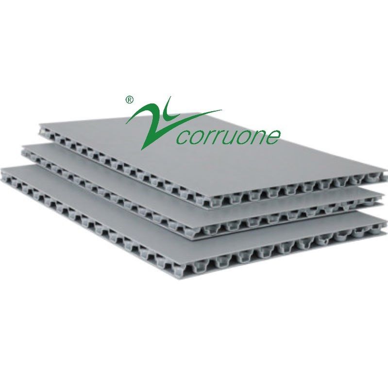 ฝาครอบพลาสติกลูกฟูกกันลื่น 2mm-12mm Correx Protection Roll
