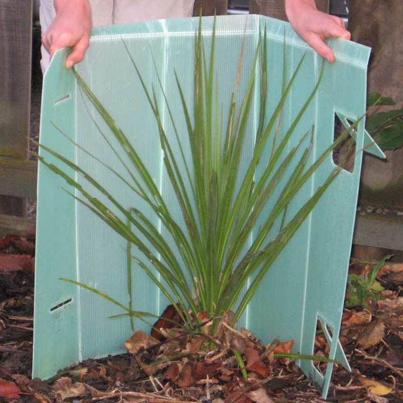 คอร์รูเน่ ขายปลีก คุณภาพสูง PP พลาสติก corrugated ป้องกันต้นไม้ พลาสติก ป้องกันต้นไม้