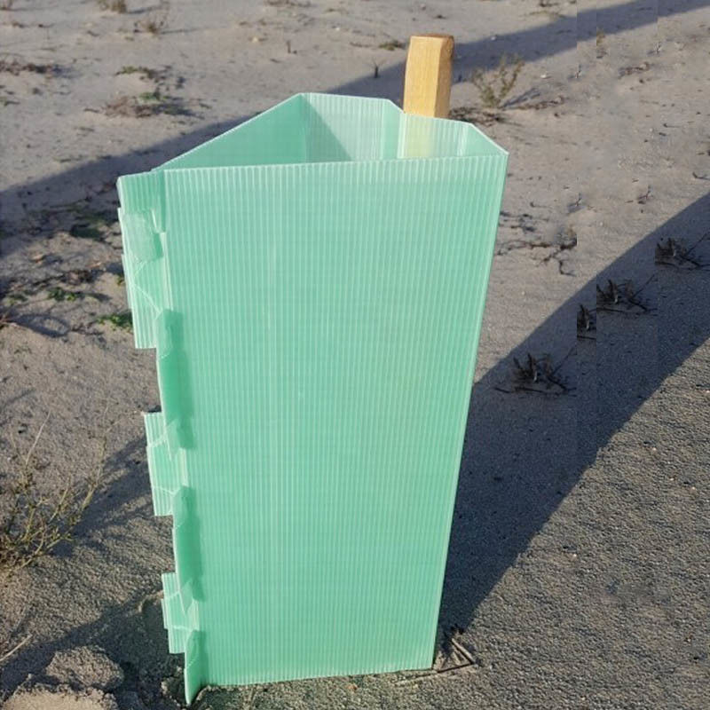 PP Corrugated Plastic Tree Guard คอร์ฟลูต พลาสติกป้องกันลำต้นของต้นไม้